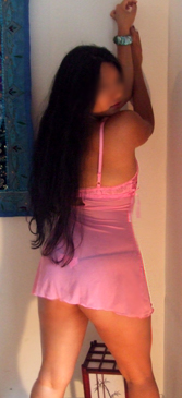 Pink
              Baby Doll & Bow Thong